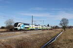 4010 022 aus Wien kommend am 10. Februar 2026 bei �bersee am Chiemsee.
