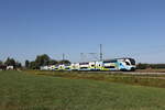 4010 025 war am 13. August 2026 bei �bersee an Chiemsee auf dem Weg nach Wieen.