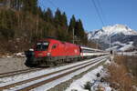 1016 017 war mit dem  Transalpin  am 3.