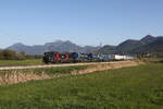 5370 071 von  CARGO UNIT  mit einem  KLV  aus Salzburg kommend am 29.
