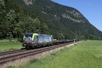475 403  Die Alpinisten  mit einem leeren Autozug aus Mnchen kommend am 29. Juni 2023 bei Niederaudorf.