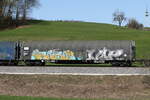 3552 154 (Rins) von  ZSSK  am 8. April 2025 bei Axdorf.