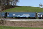 3552 134 (Rins) von  ZSSK  am 8. April 22025 bei Axdorf.