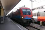 1116 015-7 am 17. Mrz 2012 aufgenommen im Wiener Westbahnhof.
